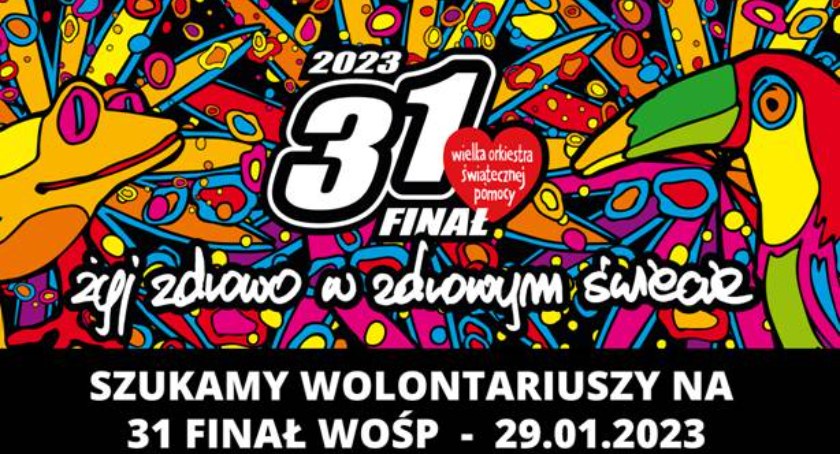 Zostań  Wolontariuszem WOŚP