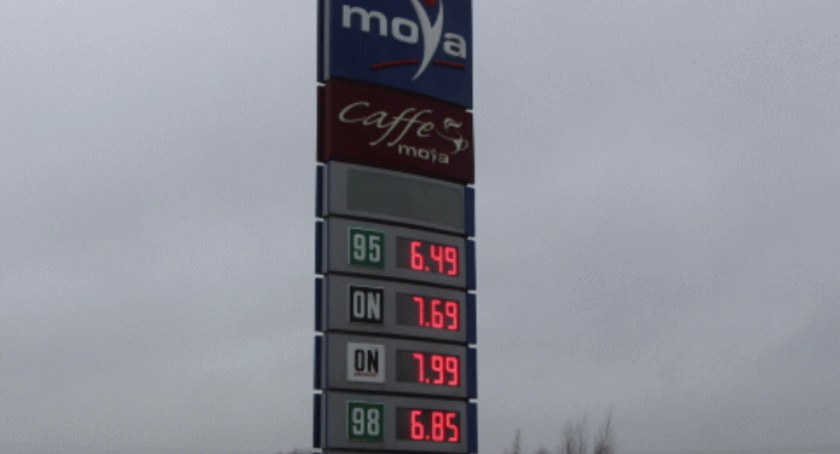 Nawet w Pawłówku paliwo tańsze niż Kaliszu 