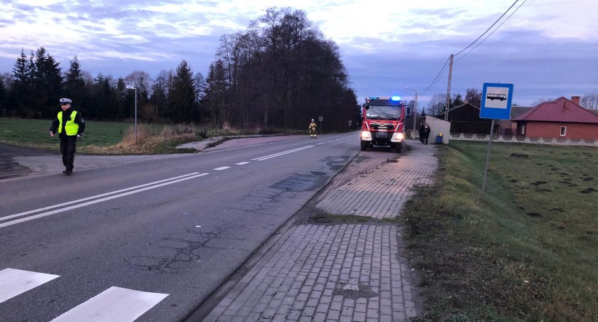 13-latek potrącony na przejściu dla pieszych