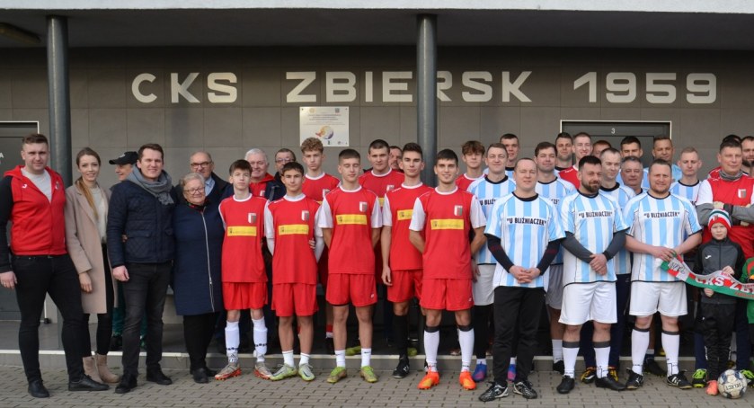 Noworoczny mecz CKS Zbiersk – grali dla Ani  