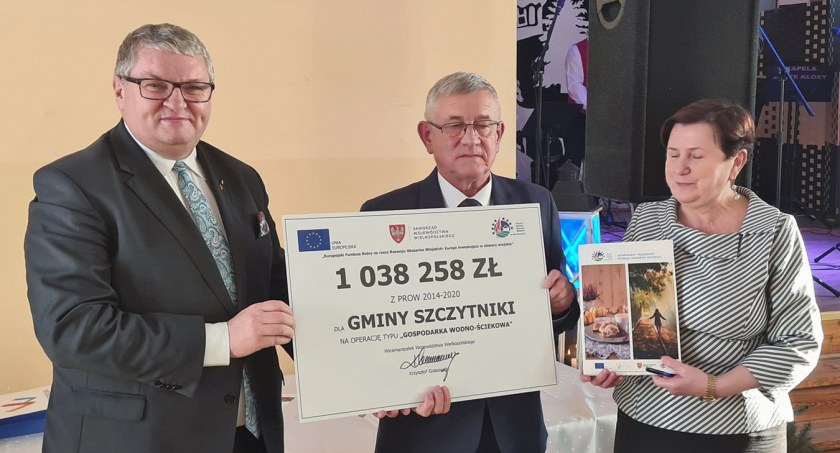 Ponad 1 mln zł na gospodarkę wodno-ściekową dla Gminy Szczytniki