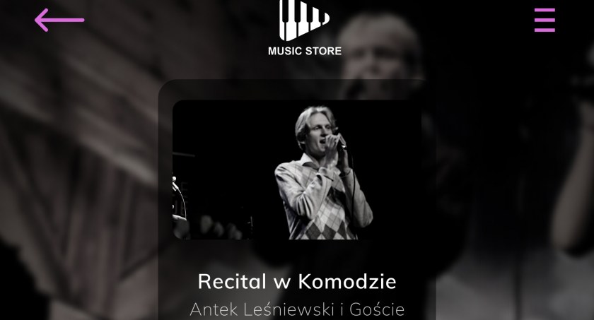 Recital w Komodzie z utworami wybitnych muzyków
