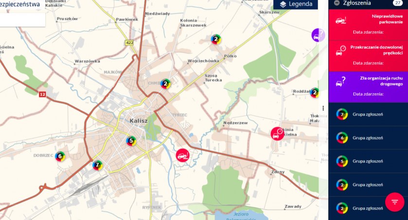 Krajowa Mapa Zagrożeń Bezpieczeństwa – jak korzystają z niej kaliszanie?