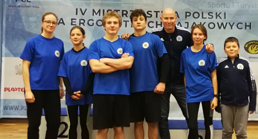 Kaliszanie rywalizowali na ergometrach kajakowych