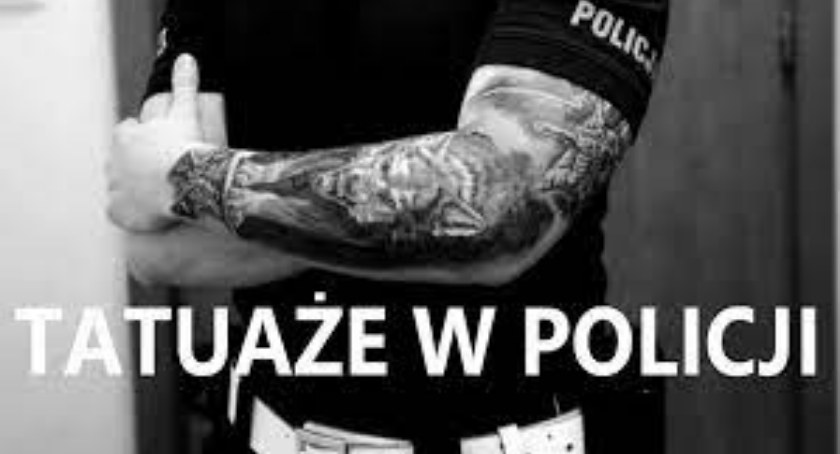 Policjanci z tatuażami a policjantki z malowanymi paznokciami- liberalizacja regulaminu musztry Policji