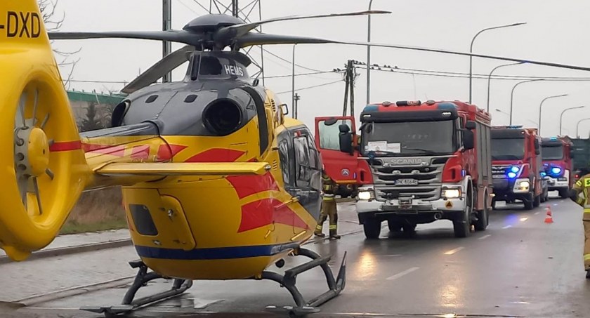 Tragedia w zakładzie pracy przy ul. Piwonickiej w Kaliszu. Nie żyje mężczyzna