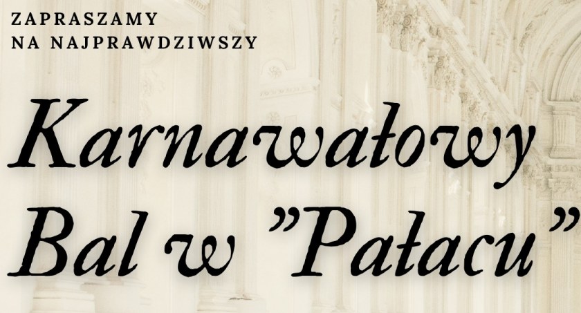 Bal w pałacu dla najmłodszych