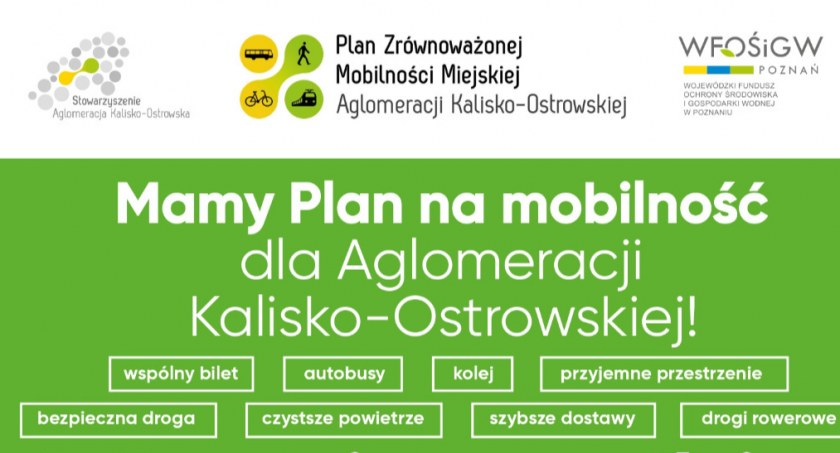 Jest plan na mobilność miejską Aglomeracji Kalisko-Ostrowskiej