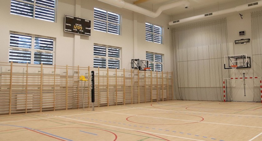 Sala gimnastyczna powstała przy Szkole Podstawowej w Szczypiornie 