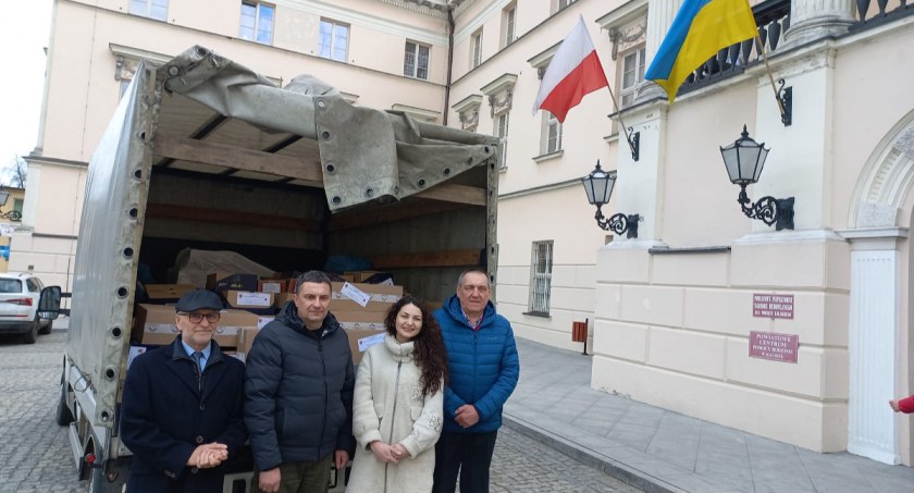 Powiat Kaliski zorganizował pomoc dla partnerskiej gminy na Ukrainie