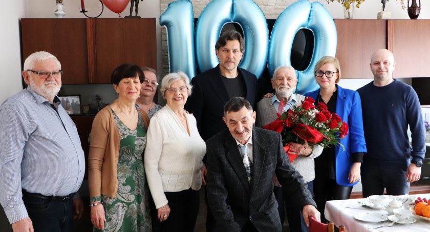 Kaliszanin Edward Szuszkiewicz obchodził 100. urodziny
