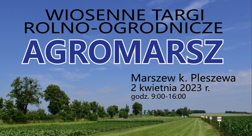 Darmowe konsultacje, nowoczesny sprzęt i kiermasz ogrodniczy na targach w Marszewie