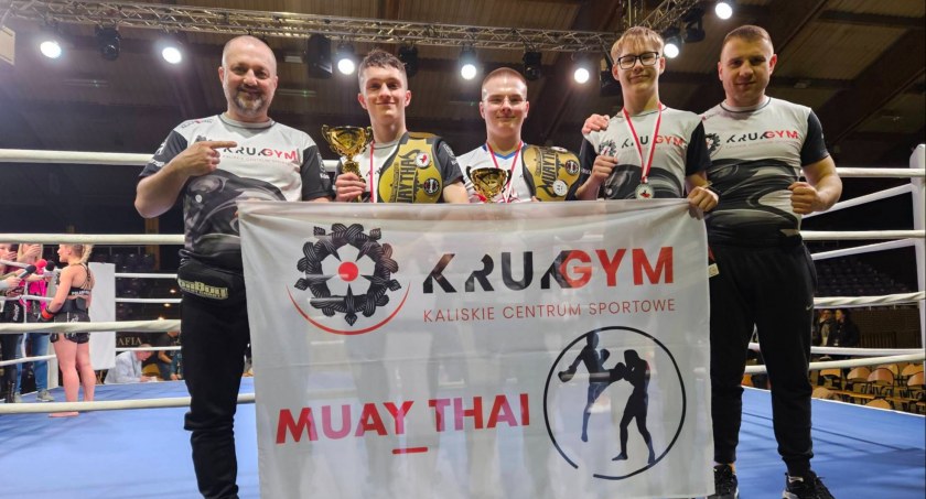 Występ na medal wojowników Kruk Gym Kalisz