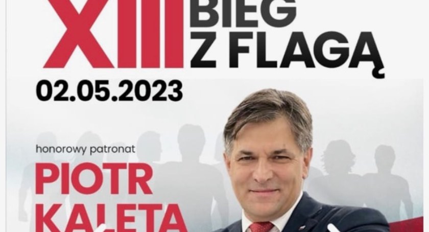 13 kaliski Bieg z flagą