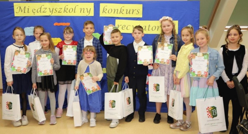 Najlepsi recytatorzy w gminie Blizanów