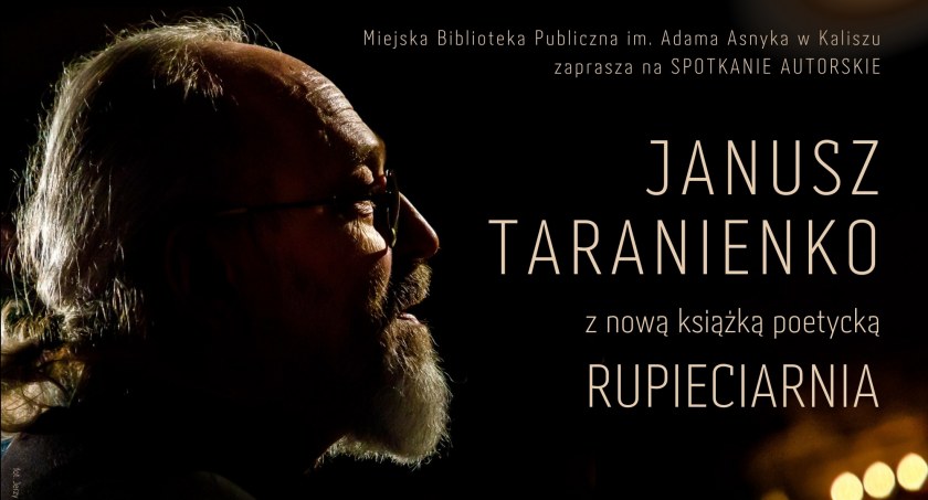 Spotkanie autorskie z Januszem Taranienką