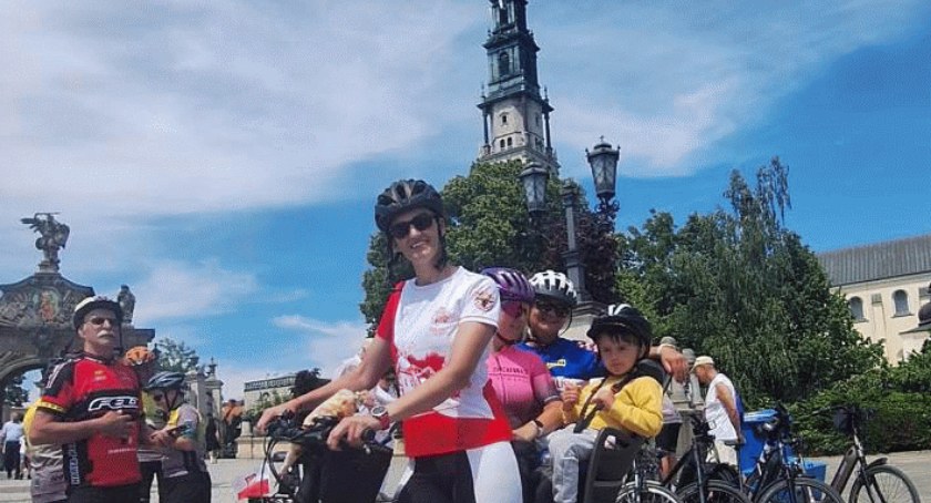 XV Rowerowa Pielgrzymka  Samorządowców Powiatu Kaliskiego do Częstochowy