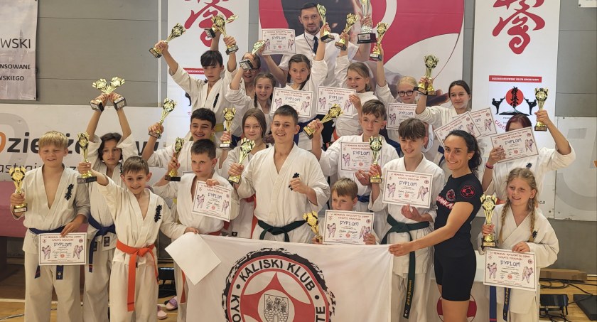 Kaliski Klub Karate Kyokushin osiąga drugie miejsce w VI Memoriale Masutatsu Oyamy Dzierżoniów 2023 - Wywalczyliśmy 22 medale!