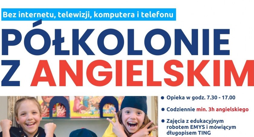 Półkolonie z językiem angielskim w szkole Leader School