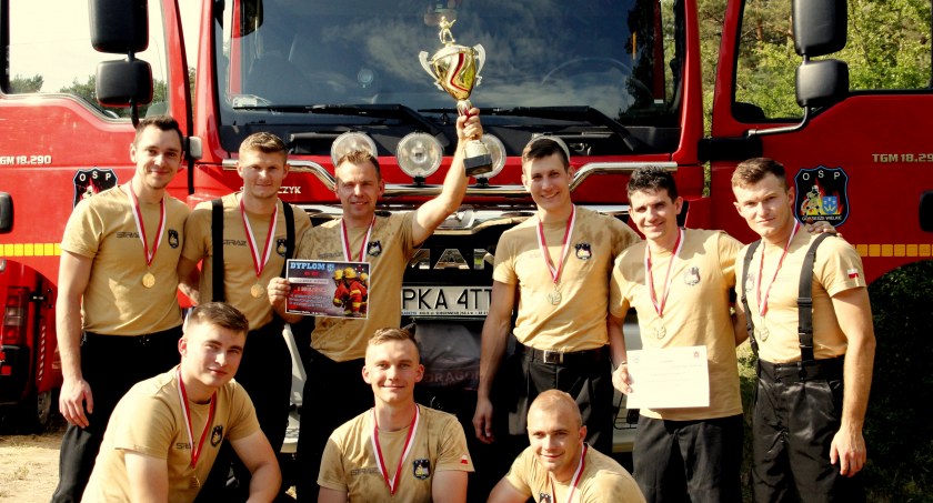 Sportowo - pożarnicze zmagania druhów strażaków z gminy Godziesze 