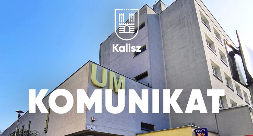 Zmiany w obsłudze interesantów Urzędu Miasta Kalisza