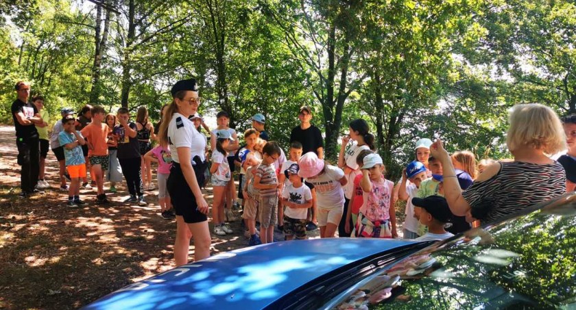 Pierwszy turnus półkolonii pod hasłem  „POLICJANCI” dobiegł końca