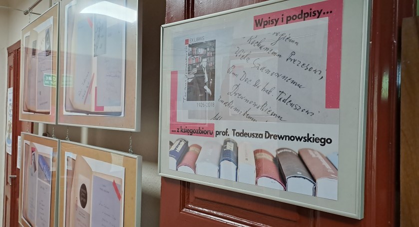 WPISY i PODPISY z księgozbioru prof. Tadeusza Drewnowskiego