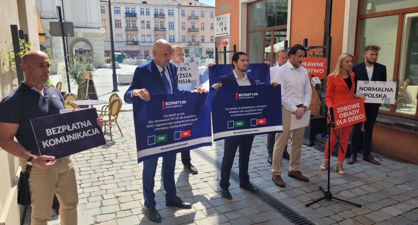 Bezpartyjni skrytykowali pytania referendalne