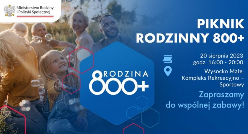 Chcesz zobaczyć piknik 800+? Będzie niedaleko Kalisza!