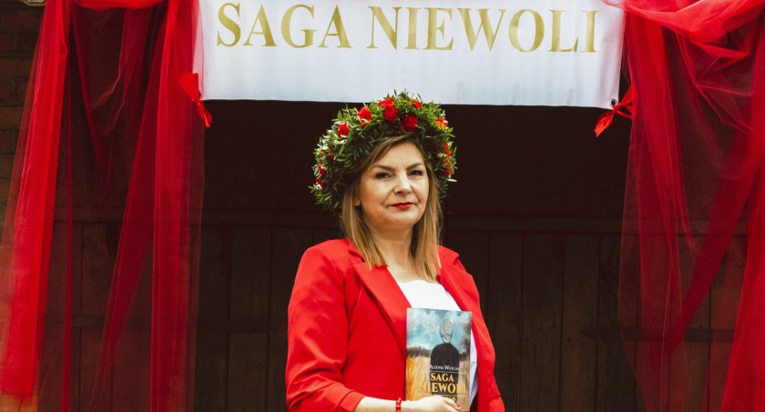 Zaproszenie na spotkanie z Aldoną Wleklak – autorką popularnej powieści „Saga Niewoli”