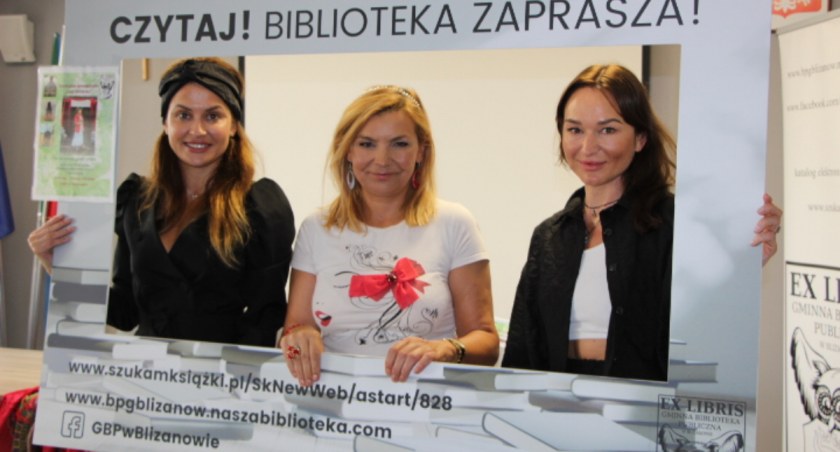 Aldona Wleklak, autorka „Sagi Niewoli” na spotkaniu z czytelnikami gminy Blizanów i nie tylko