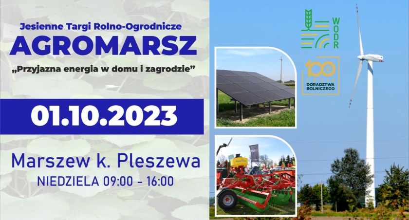 Jesienne Targi Rolno-Ogrodnicze AGROMARSZ w Marszewie