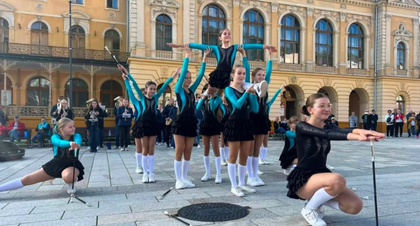 Rychnowska orkiestra  zagrała w Krynicy-Zdroju
