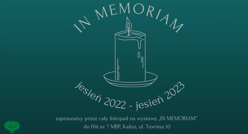 IN MEMORIAM – wystawa w bibliotece na Majkowie