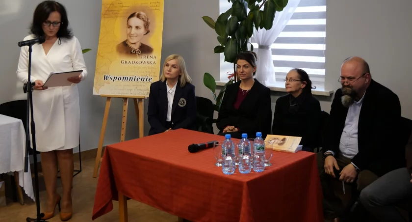 Sentymentalna podróż w przeszłość  – spotkanie promujące książkę Ireny Gradkowskiej 