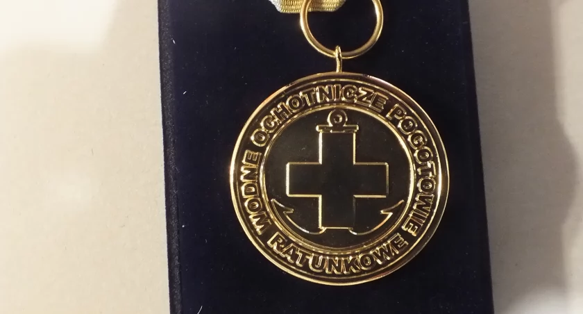 Złoty medal dla kaliskiego ratownika wodnego