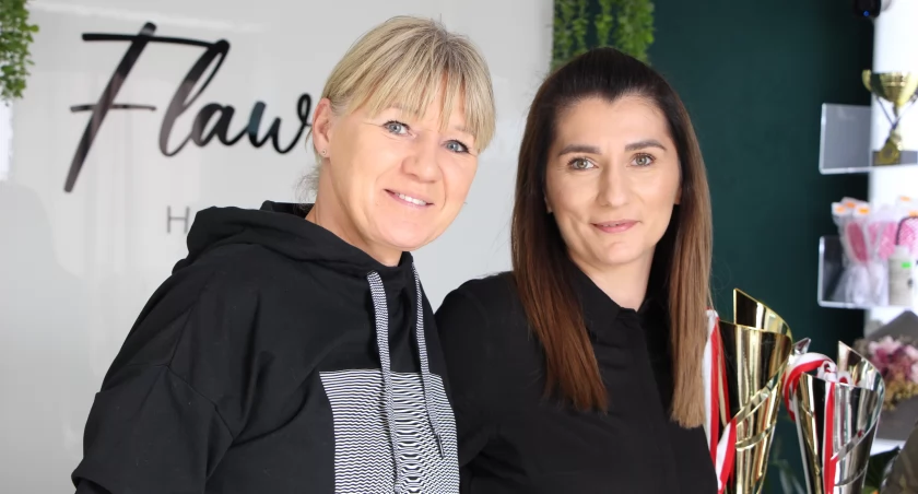 Mistrzynie spotkały się w  … salonie fryzjerskim