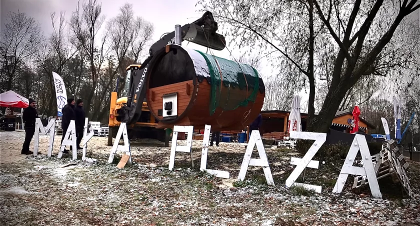Sauna – nowa atrakcja Małej Plaży w Szalem