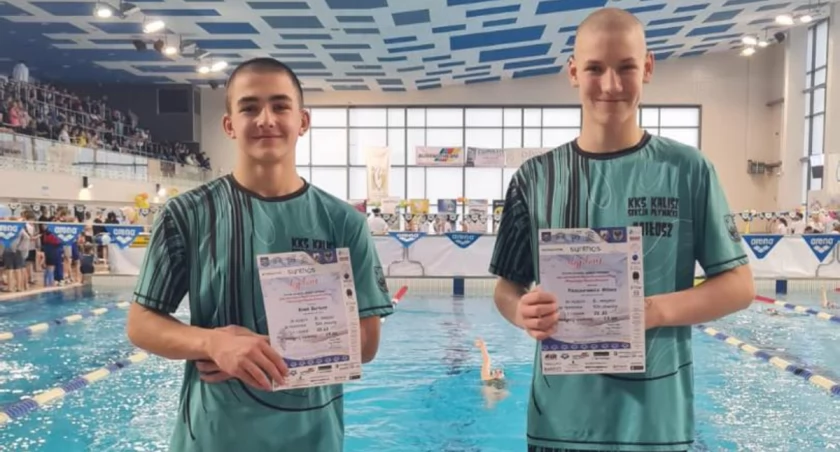 Pływacy KKS Kalisz finiszowali na medalowych miejscach