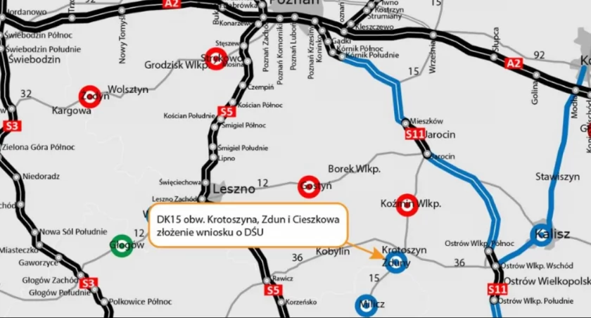 Nawet Krotoszyn będzie szybciej miał obwodnicę 