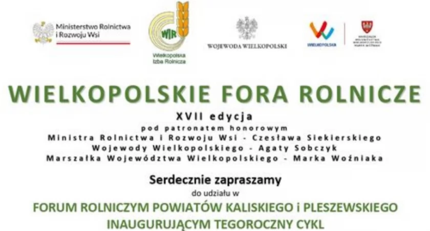 Forum Rolnicze Powiatów Kaliskiego i Pleszewskiego – Opatówek 2024