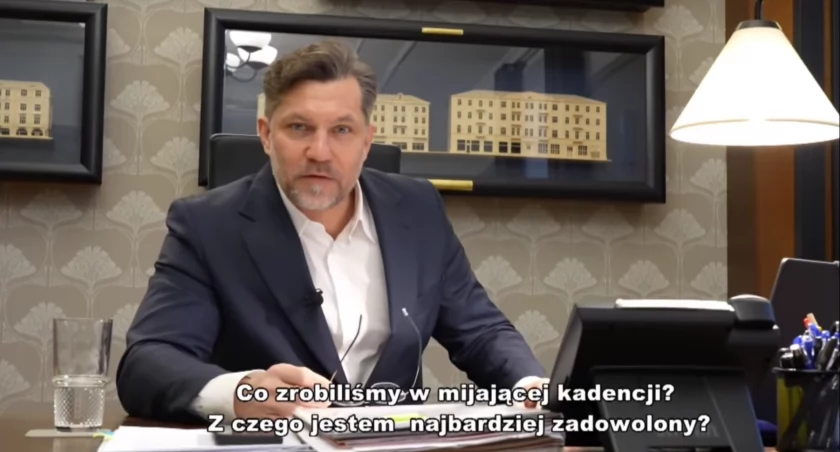 Prezydent Krystian Kinastowski podsumował swoją kadencję