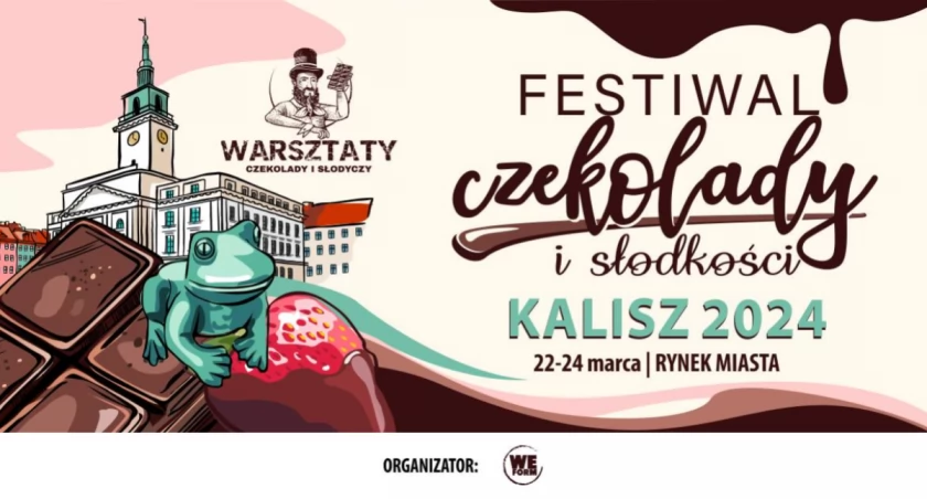 Festiwal Czekolady i Słodkości po raz kolejny zawita do Kalisza