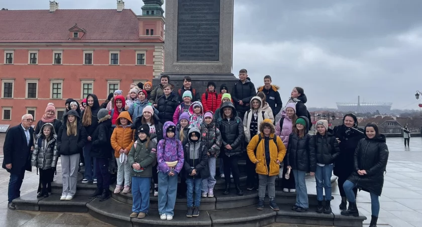Zimowe ferie zakończyli wycieczką do Warszawy