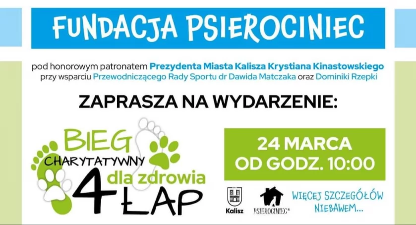 Bieg charytatywny dla zdrowia 4 łap 
