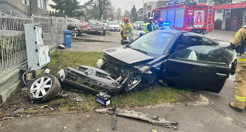 Groźna kolizja na ul. Stawiszyńskiej