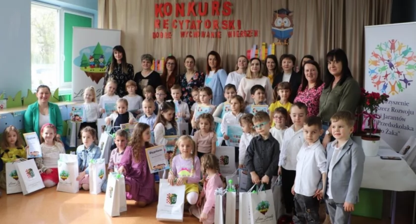„Dobre wychowanie wierszem malowane” -  konkurs recytatorski przedszkolaków w Jarantowie