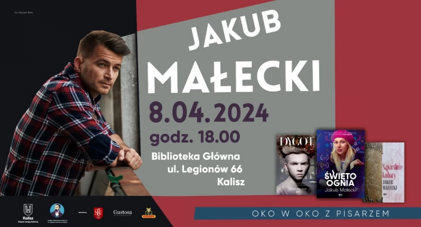 Oko w oko z pisarzem - Jakub Małecki