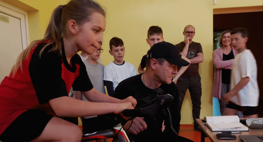  Zakończono eliminacje mistrzostw powiatu  na rolce kolarskiej