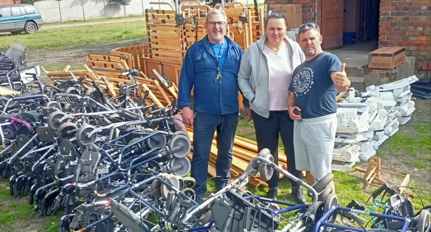 Sprzęt rehabilitacyjny z Niemiec dla mieszkańców powiatu kaliskiego